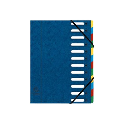 Exacompta Harmonika - Trieur à fenêtres 12 positions - disponible dans différentes couleurs