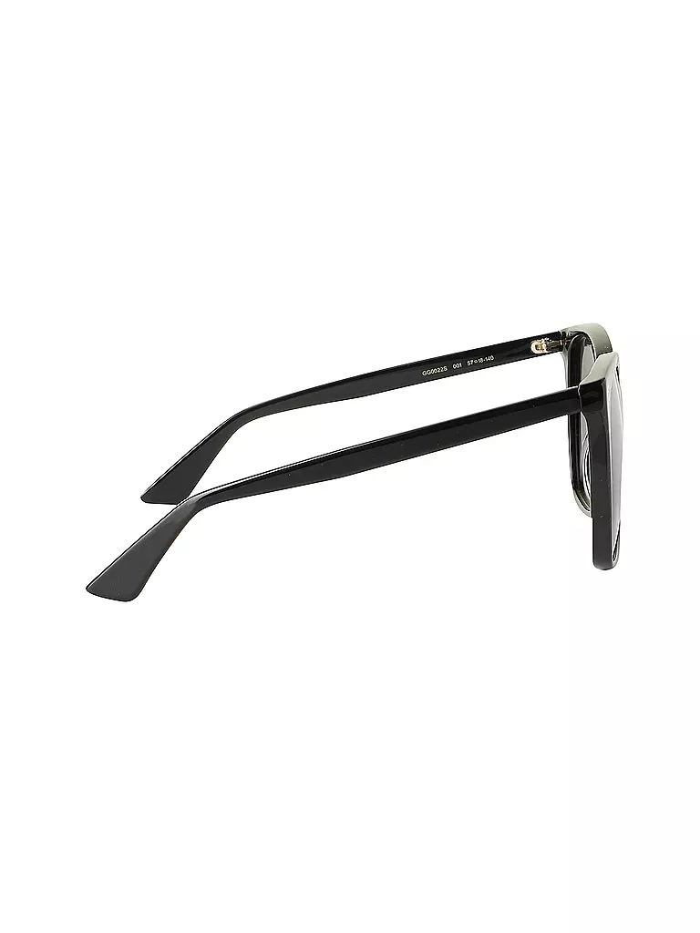 GUCCI Sonnenbrille GG0022S/57 schwarz