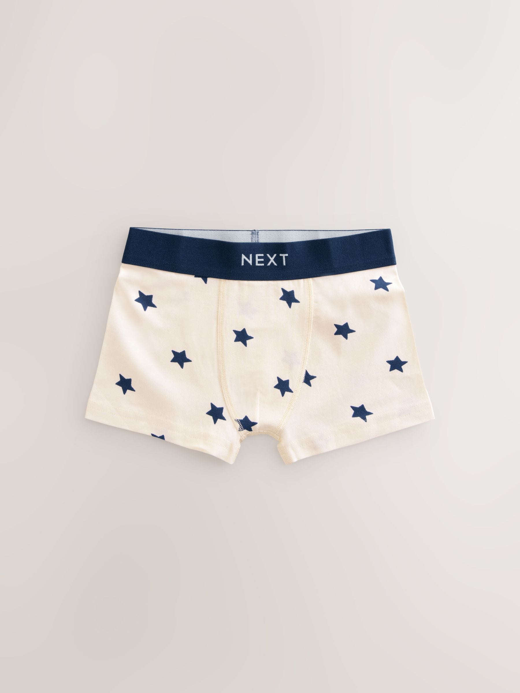 Blauw met sterren en strepen - Verpakking van 10 trunks (1,5-16jr)