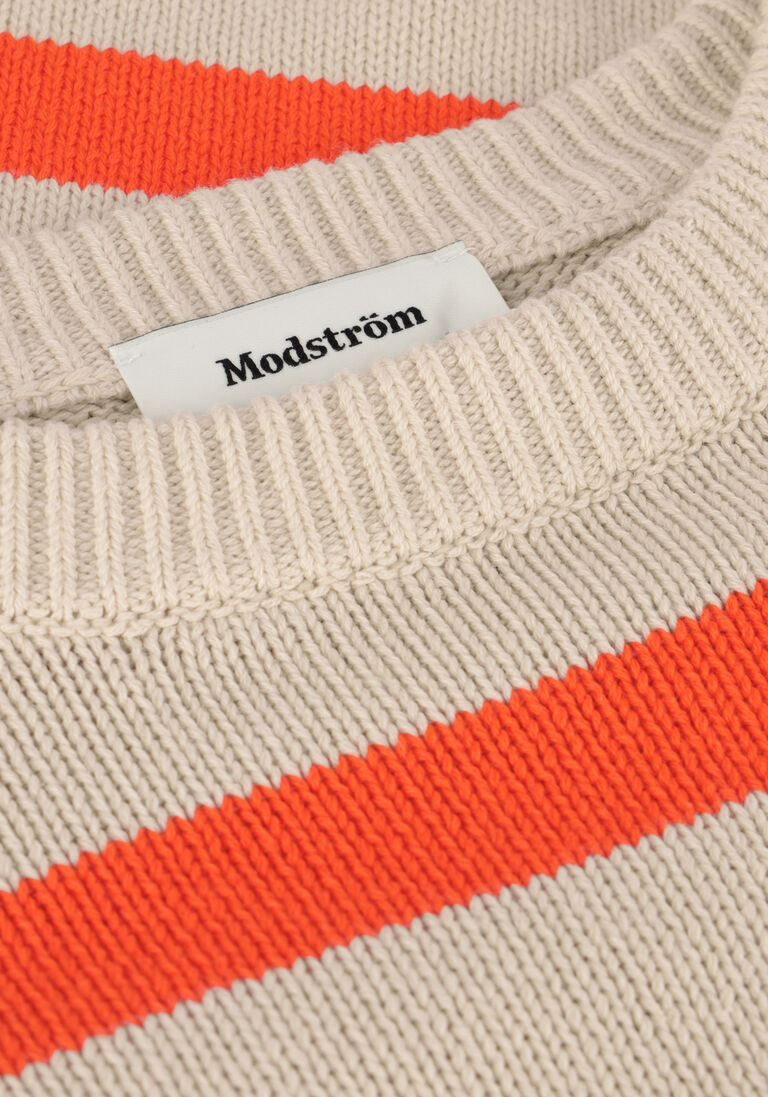 MODSTR\u00D6M zand modstr&ouml;m trui corbinmd stripe o-neck