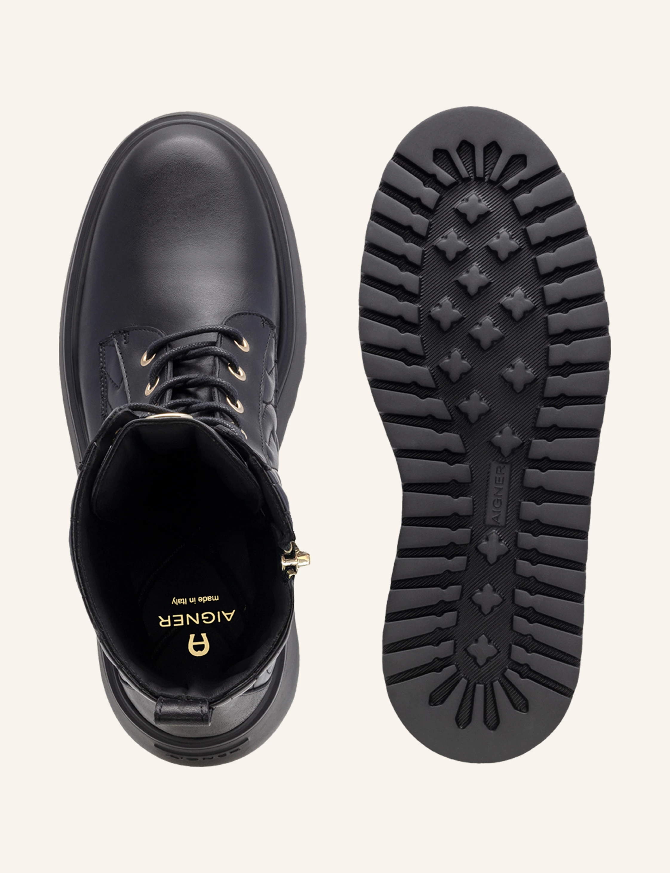 AIGNER Stiefeletten Plateau Bootie 14
