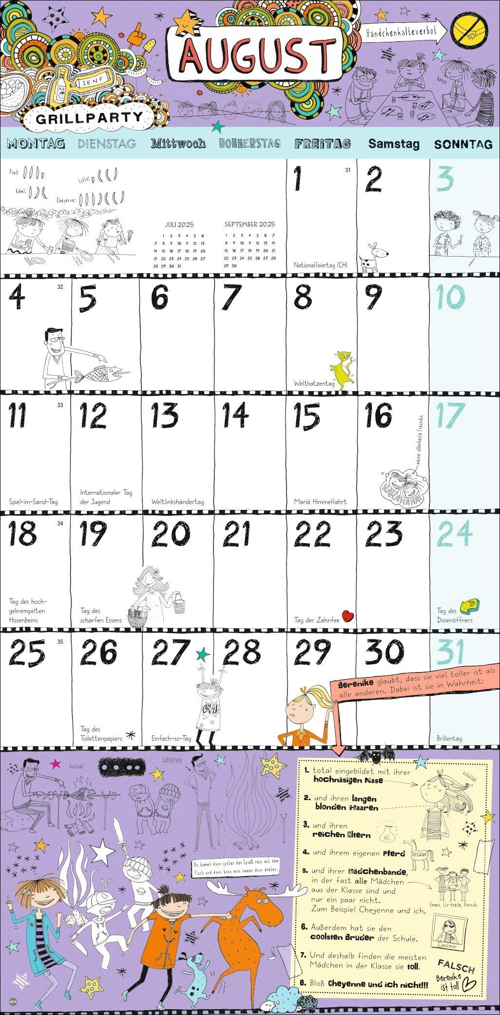 Lotta-Leben Broschurkalender 2025