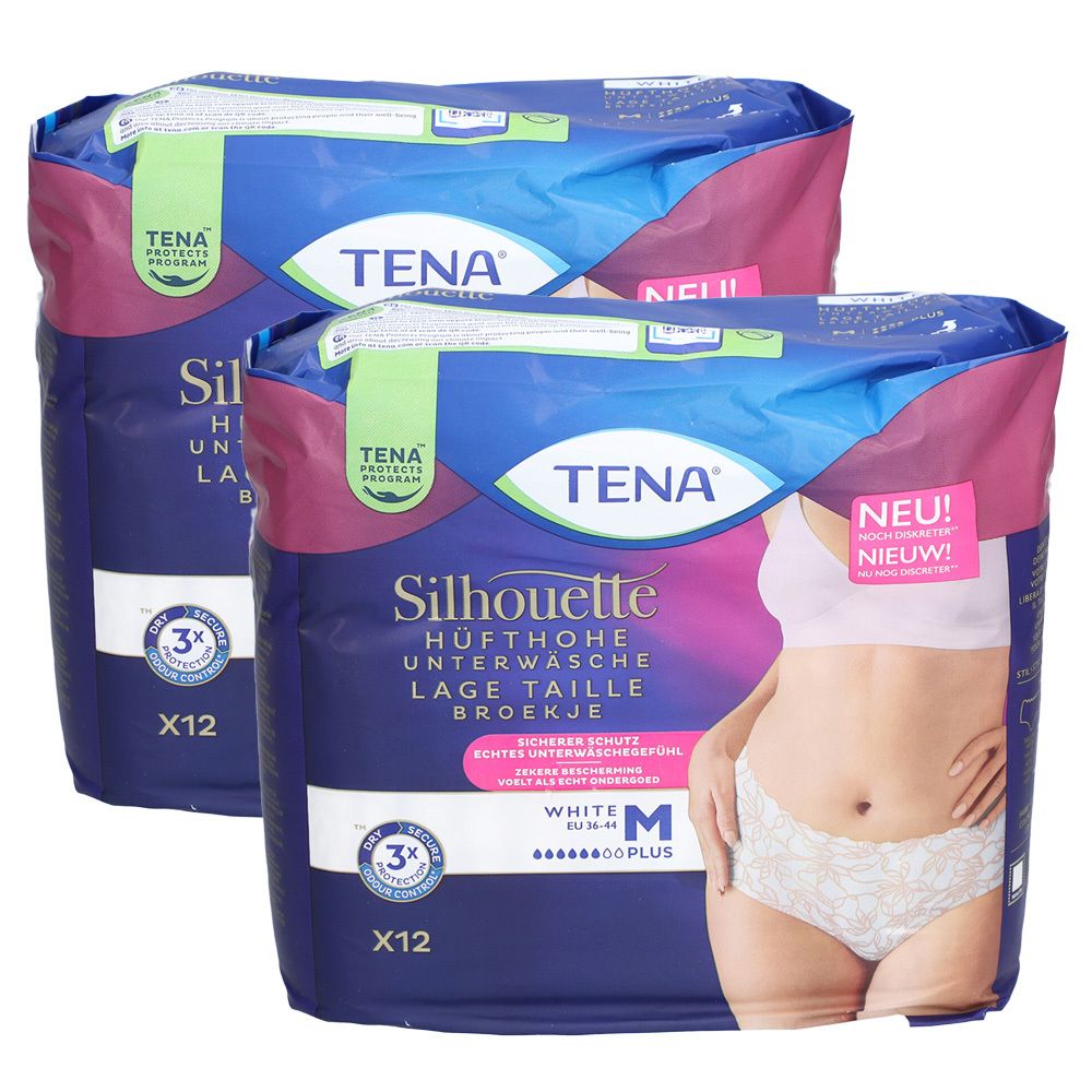 TENA® Silhouette Plus White M