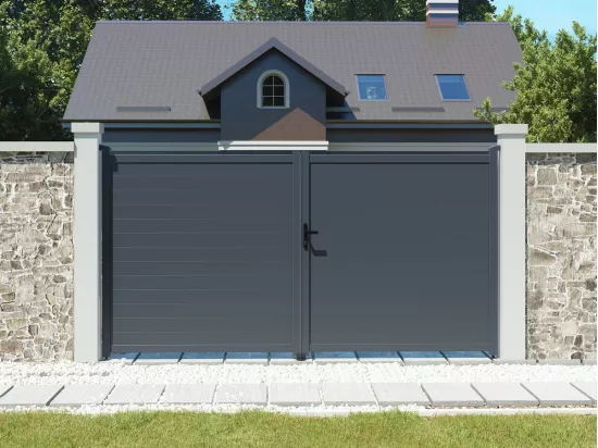Portail aluminium 