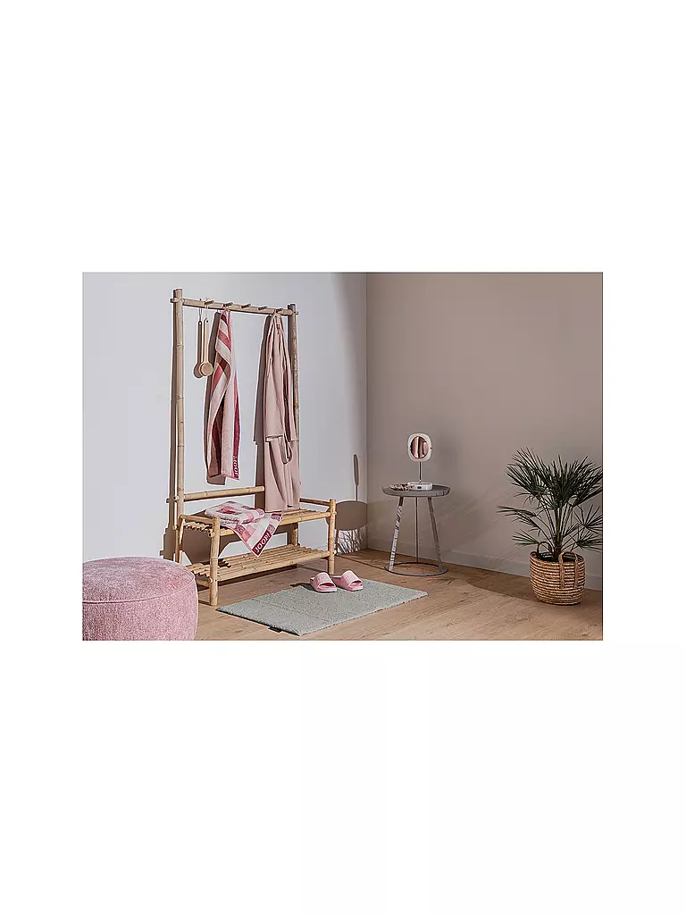 JOOP Handtuch VIBE STREIFEN 50x100cm Puder koralle