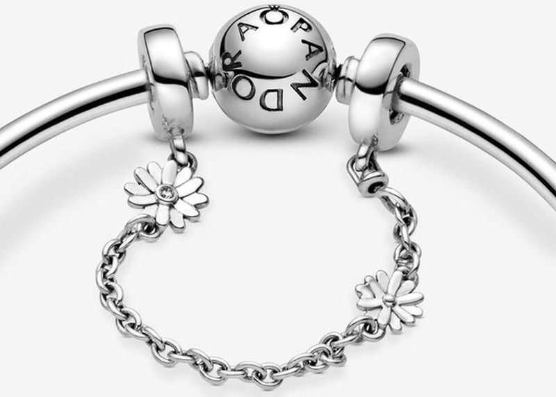 Pandora - 798764C01-05 - Bedel - Zilver - Compatibel met Pandora Moments