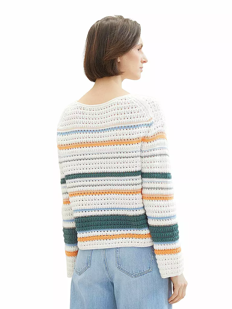 TOM TAILOR Pullover  weiss
