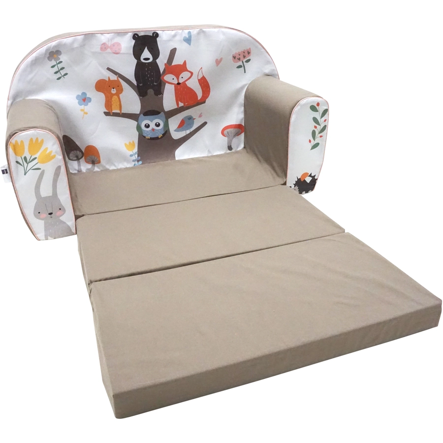 knorr toys® Kindersofa Forest weiß