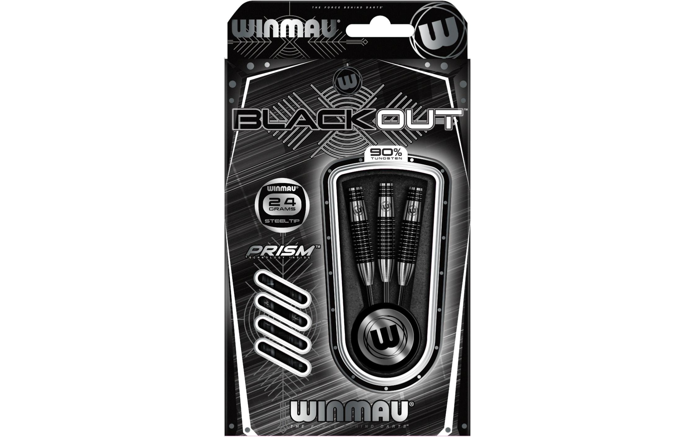 Winmau Dartpfeil »Steeldart Blackout 3 Stück«