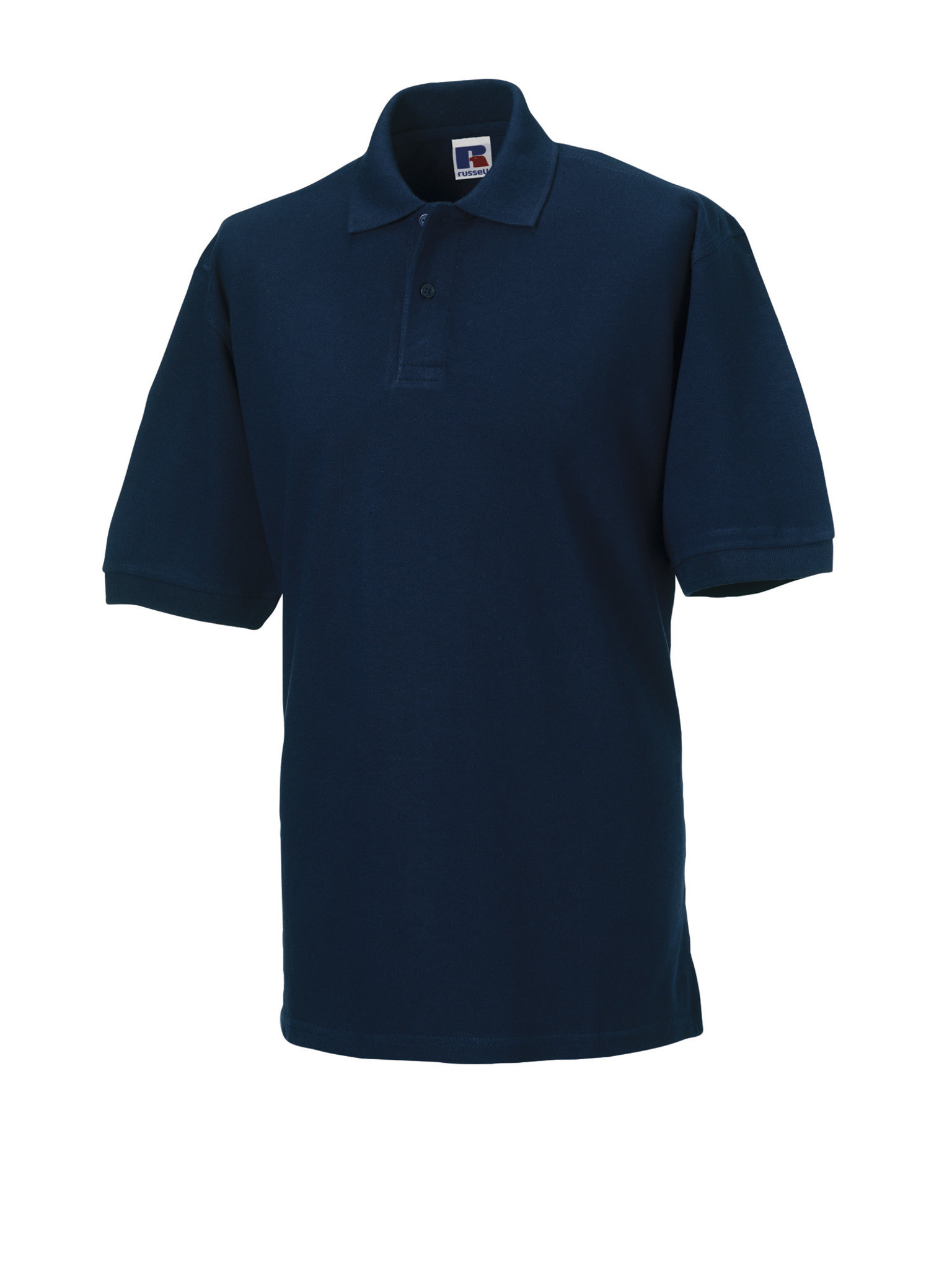 Russell Europe R-569M-0 - Polo Élégant en Coton Peigné avec Boutons