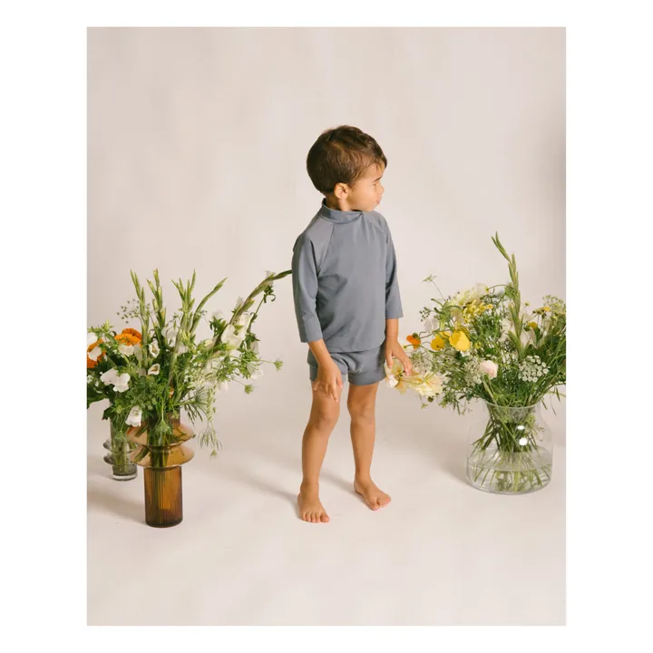 Ina Swim T-Shirt Anti-UV Matière Recyclée Nella | Bleu marine