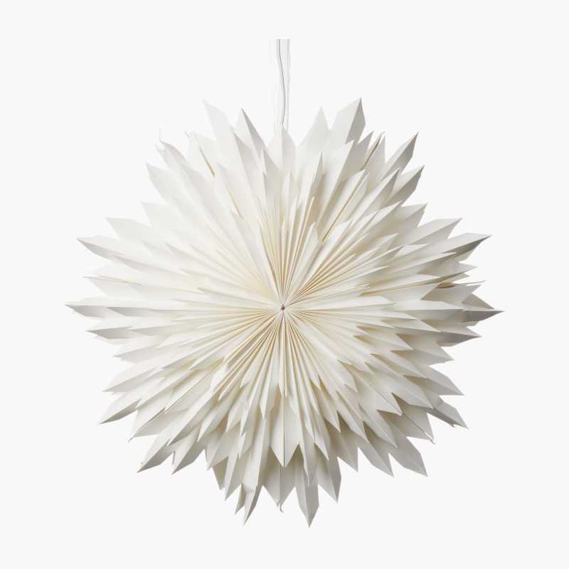 Adventsstjerne, snøkrystall, 50 cm