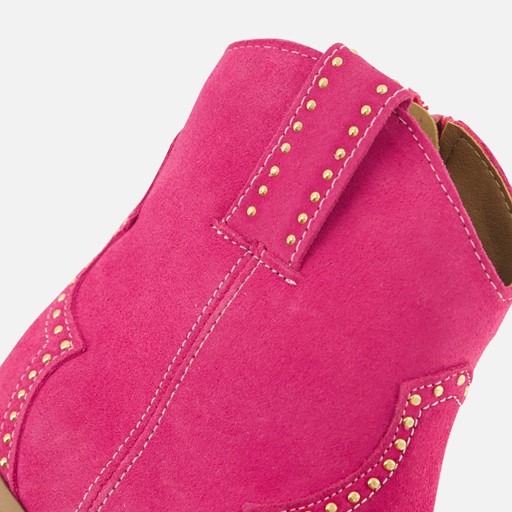 Cellini Cowboylaarzen roze Suede