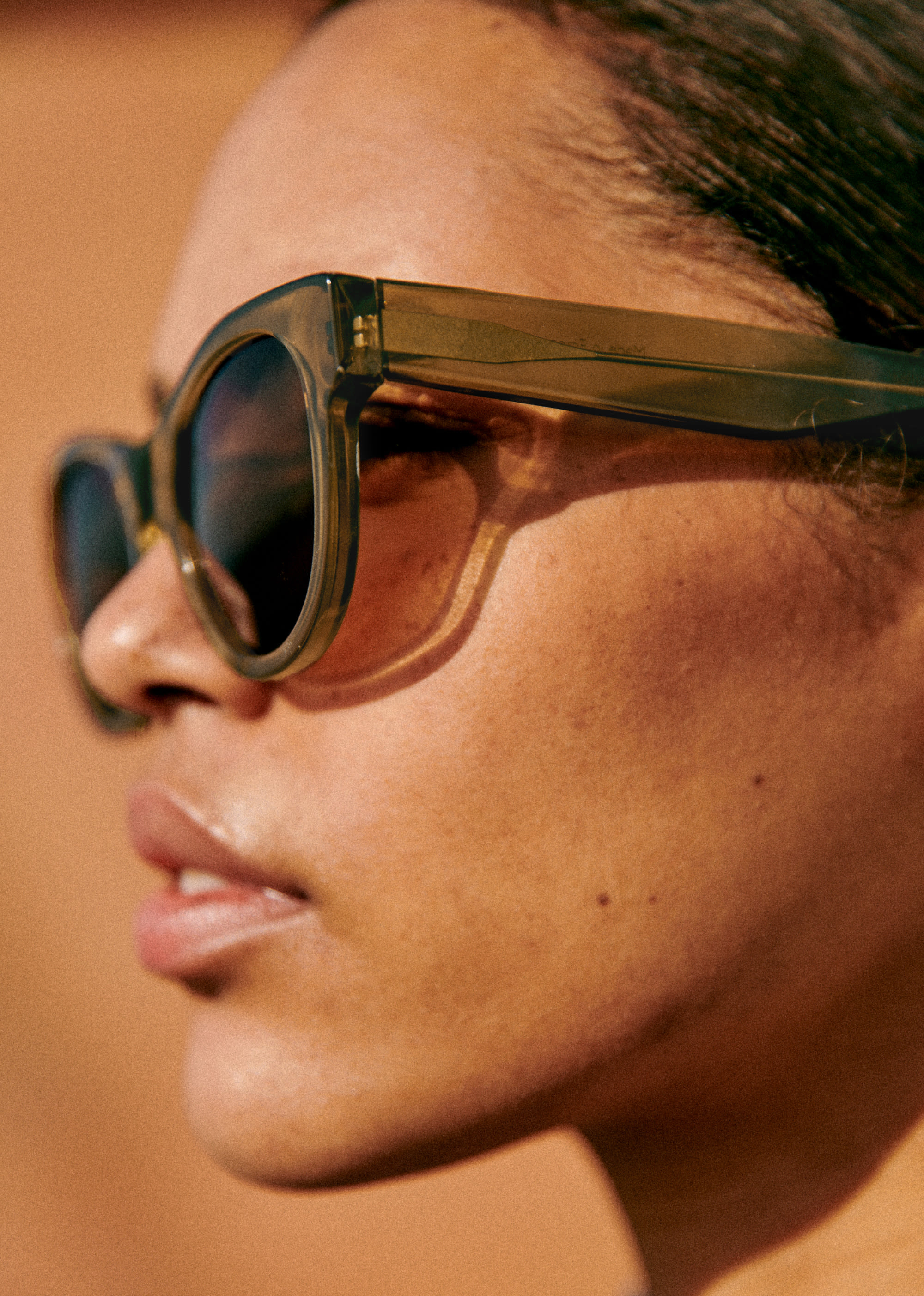 Lunettes de soleil Chiara - Kaki - LES COMPOSANTES/DÉCOUVRIR 5906664