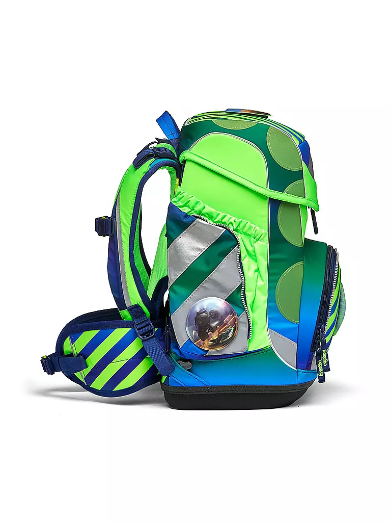 ERGOBAG Schultaschen Set 5tlg Cubo TruckBär hellgrün