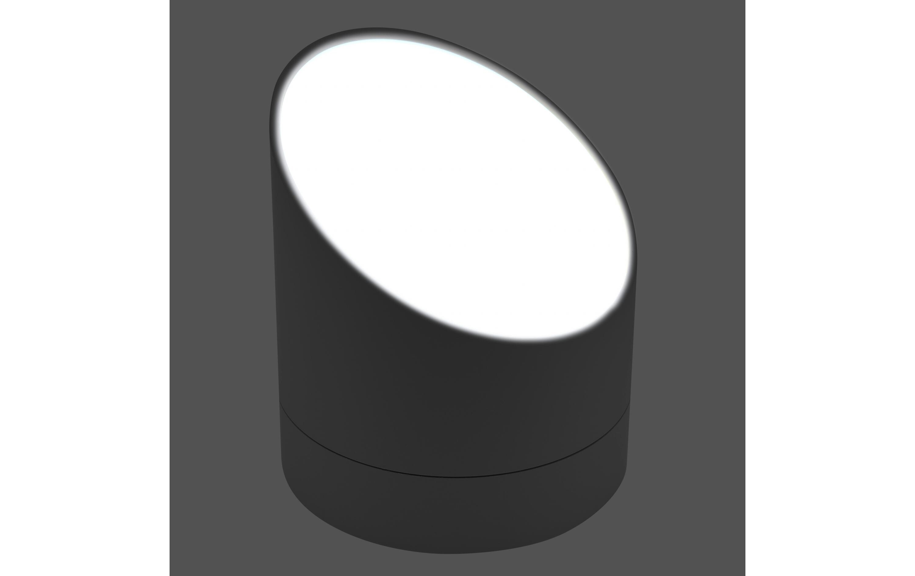 Digitalwecker Time & Light GrauDigitalwecker und LED-Nachtlicht