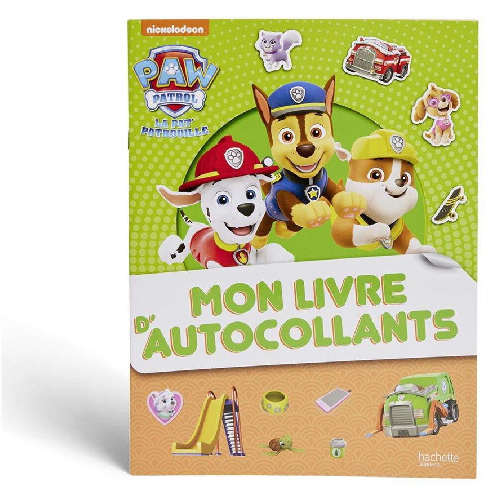 Livre d'autocollants La Pat' Patrouille - Hachette jeunesse