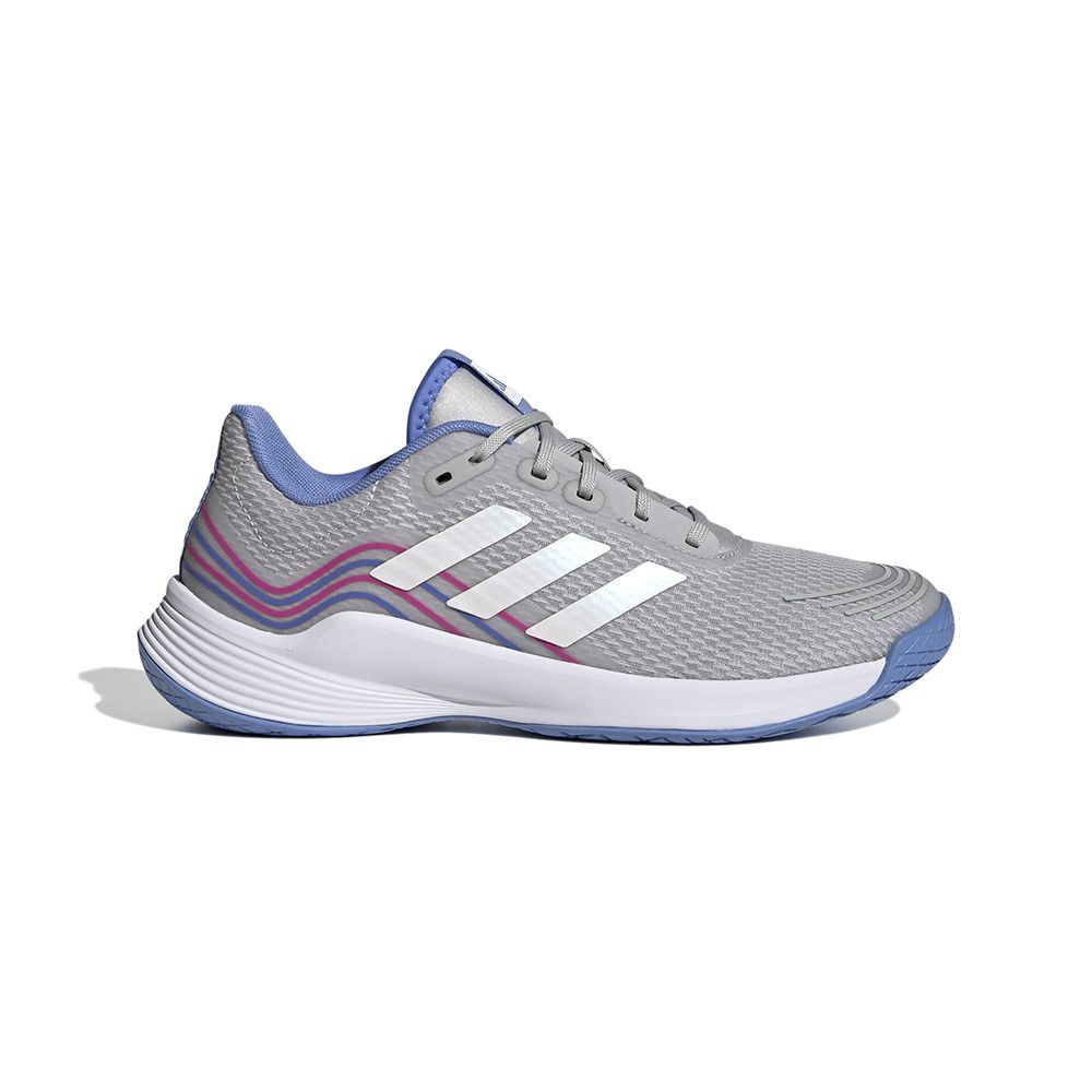 Adidas Performance NOVAFLIGHT PRIMEGREEN - Chaussures volleyball Femme grey two/white/silver
