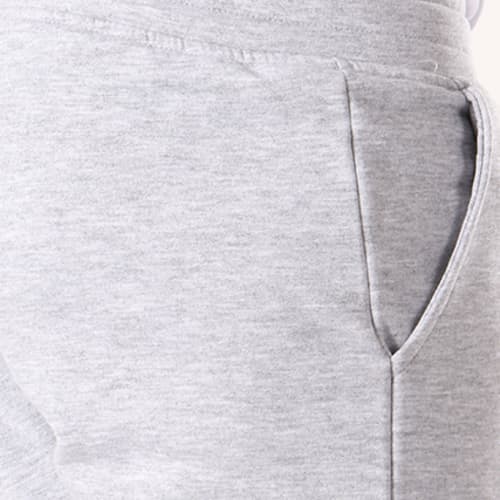 Short Jogging Worm Logo Gris Chiné