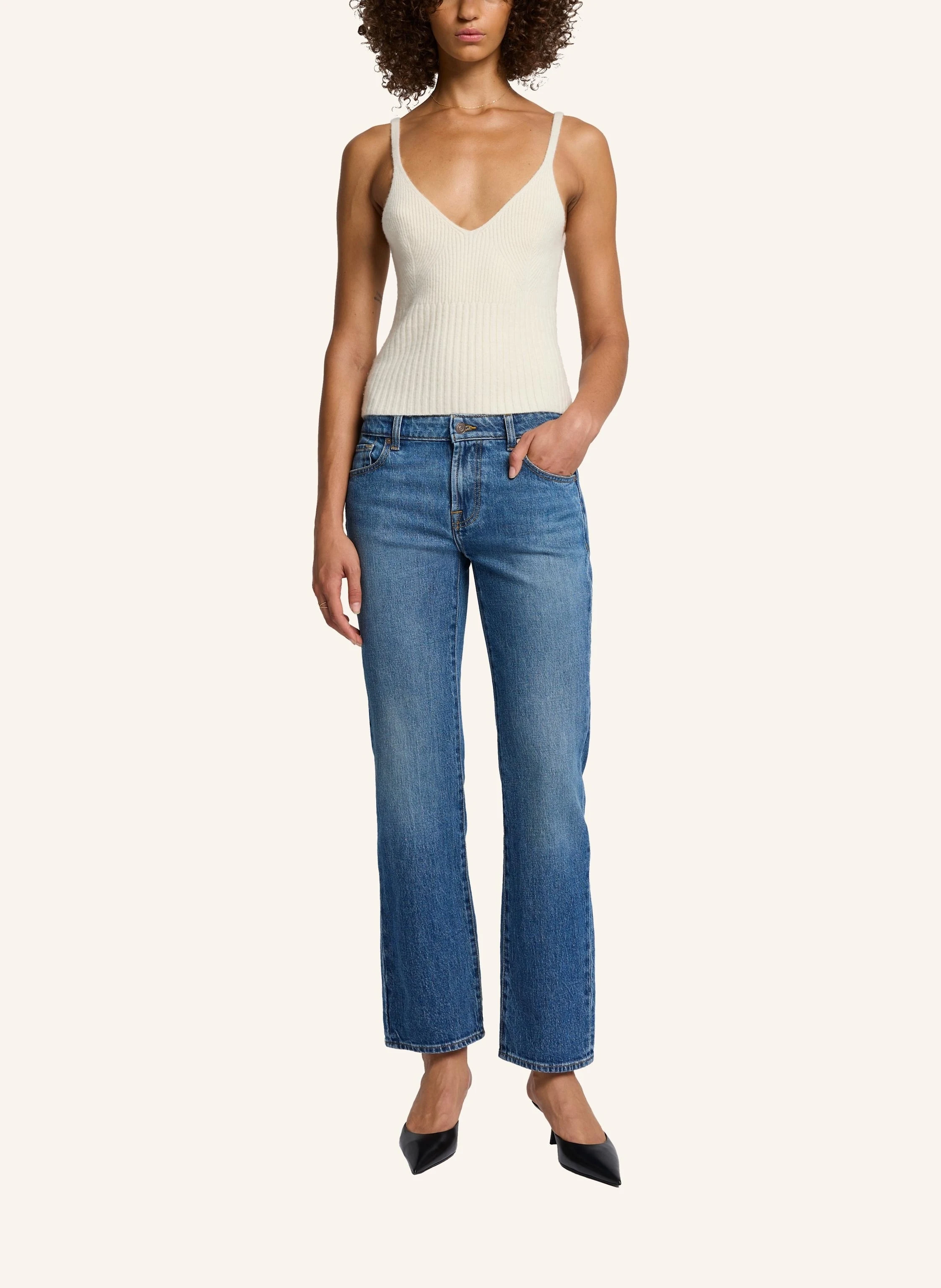 7 for all mankind Jeans CALIE STRAIGHT JASPER Straight Fit