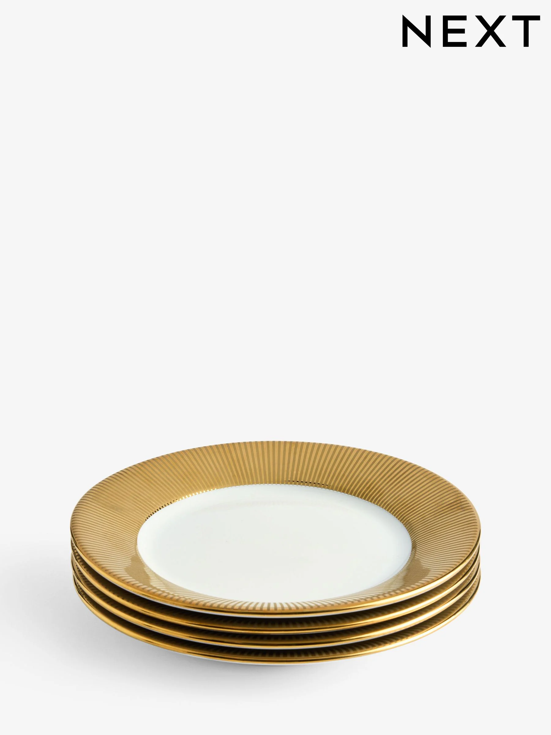Set van 4 kleine bordjes