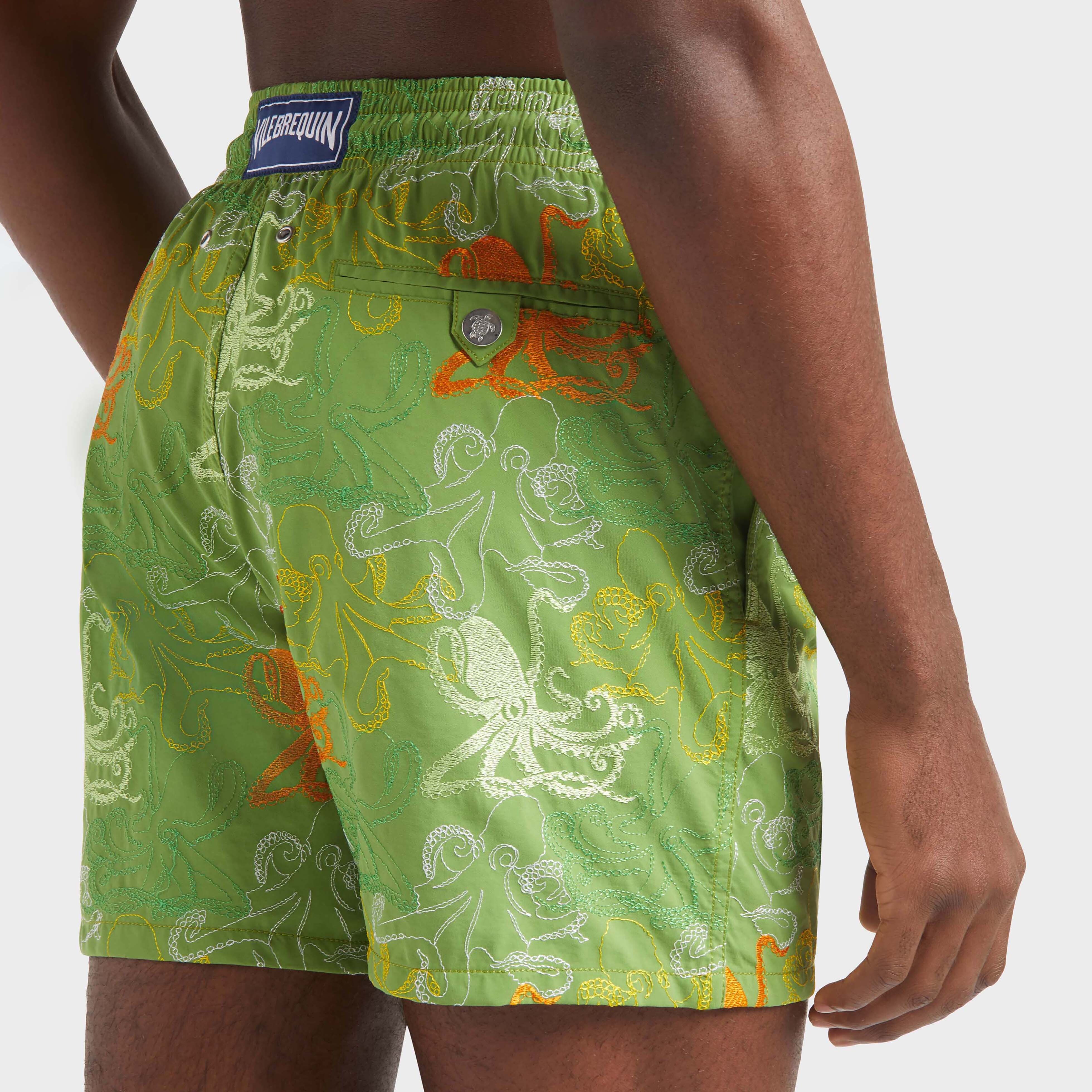 Maillot de Bain Homme Brodé Octopussy