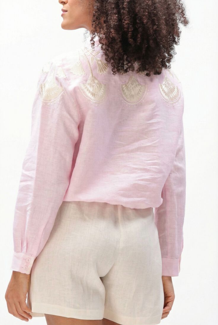 roze greek archaic kori blouses s26k-2075044