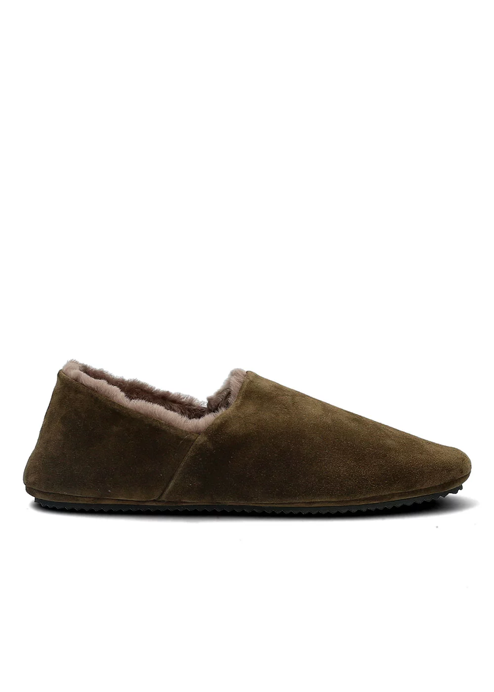 PANTOUFLE VALENTE SUEDE MARRON