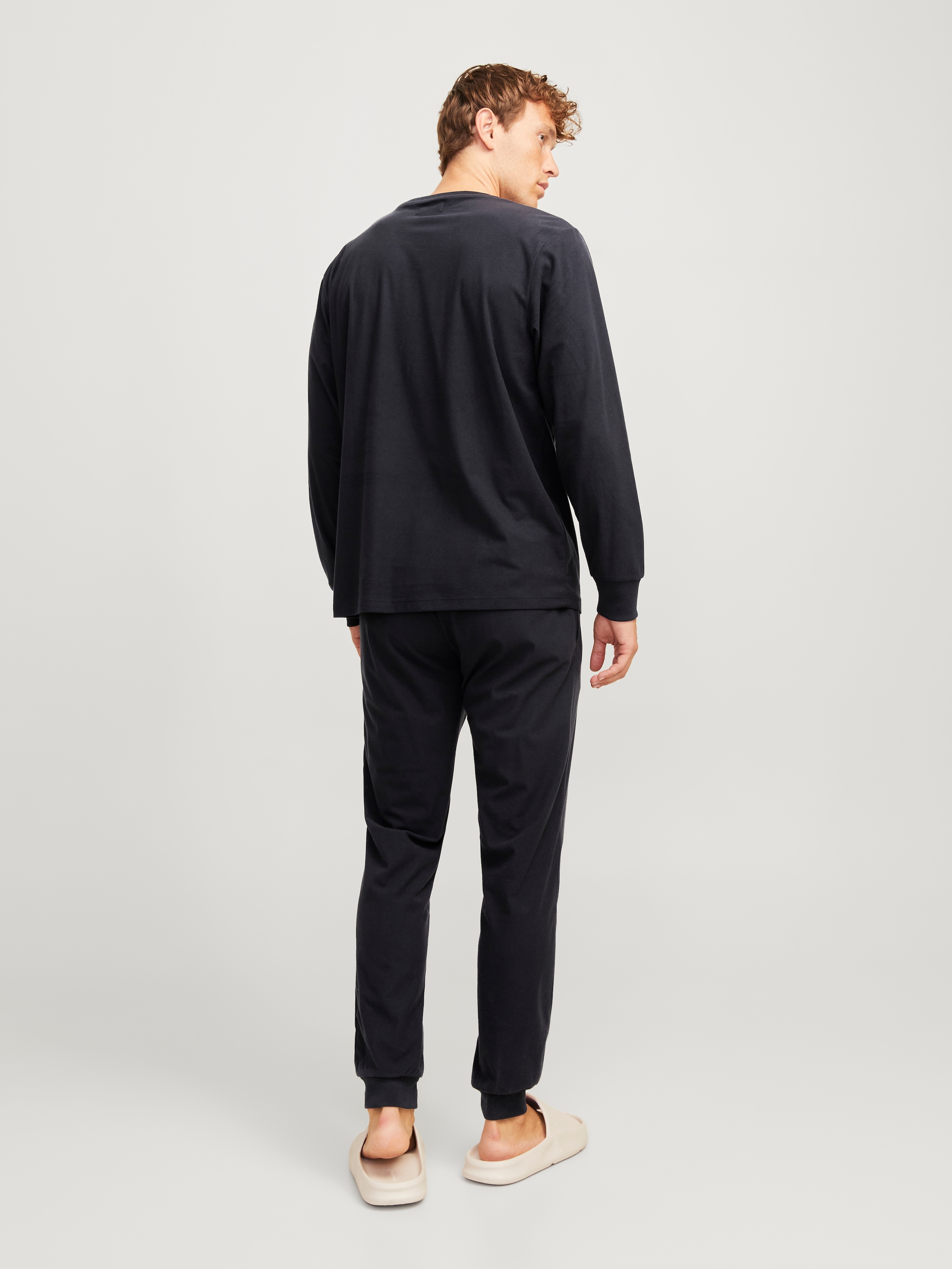 Jack & Jones Langarmshirt »JACSOLID LOUNGE SET W NOOS«, 2 Stk.