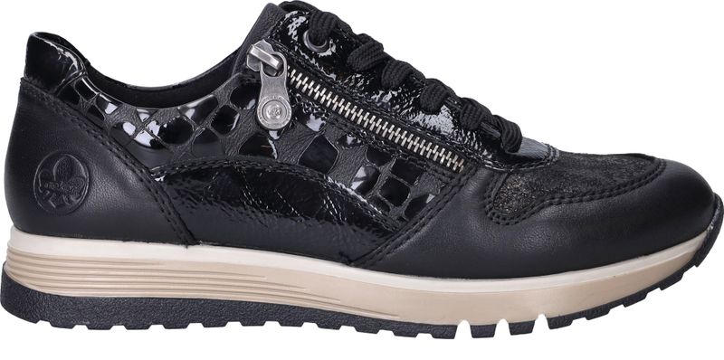 Rieker Sneakers Zwart Dames