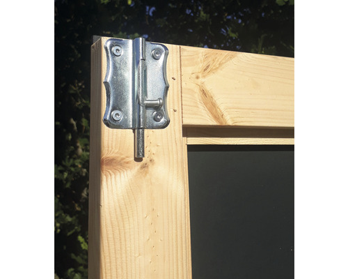 Bertilo Design HPL 2 tuinhuis, 345 x 236 cm, antracietwit