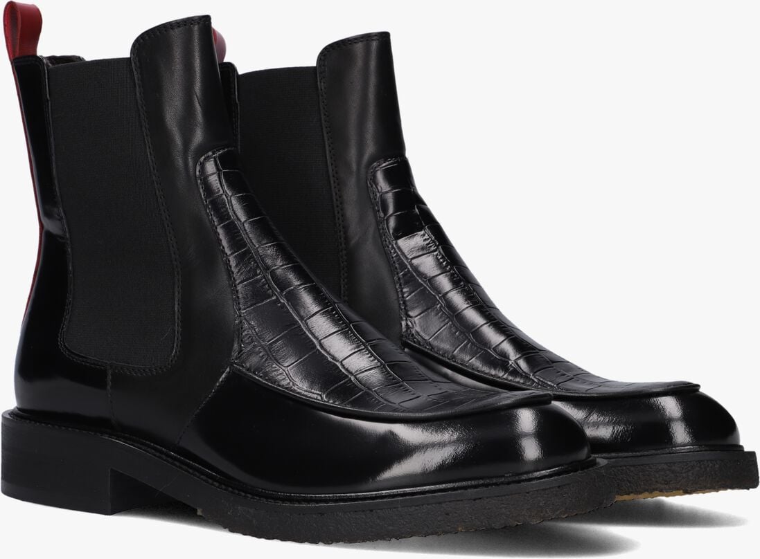 zwarte billi bi chelsea boots a7100
