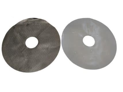SABETOFLEX Dampspærremembran med hul DSM140-160X25, fuldtklæbende på PP/PE, Ø140-160 mm.