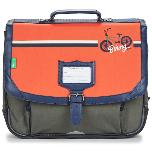 Tann's - ANATOLE CARTABLE 38 CM - Kaki / Rouge
