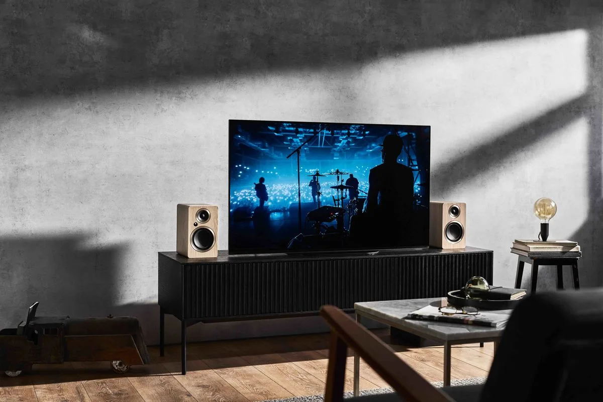 Argon Audio Fenris Active A4 Chêne Clair Enceintes sans fil hi-fi