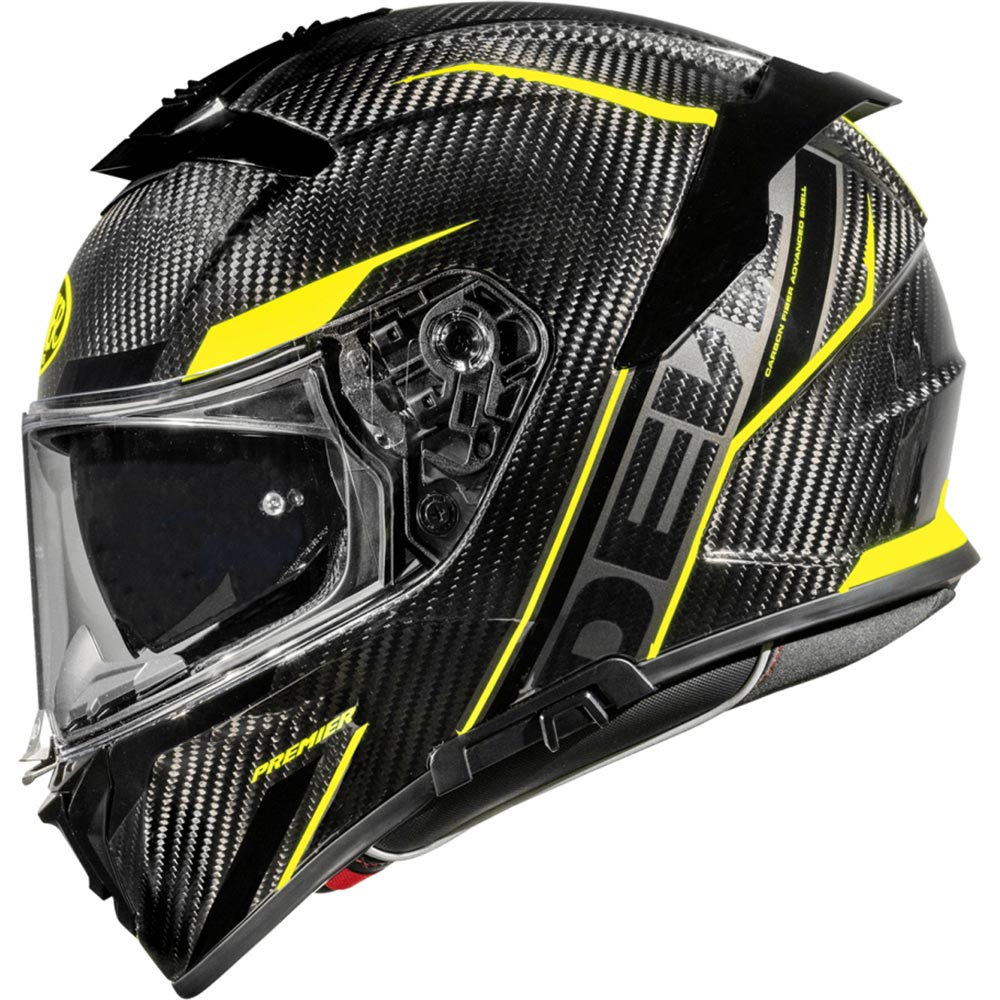 premier - Casque Devil Carbon ST Carbone / Jaune