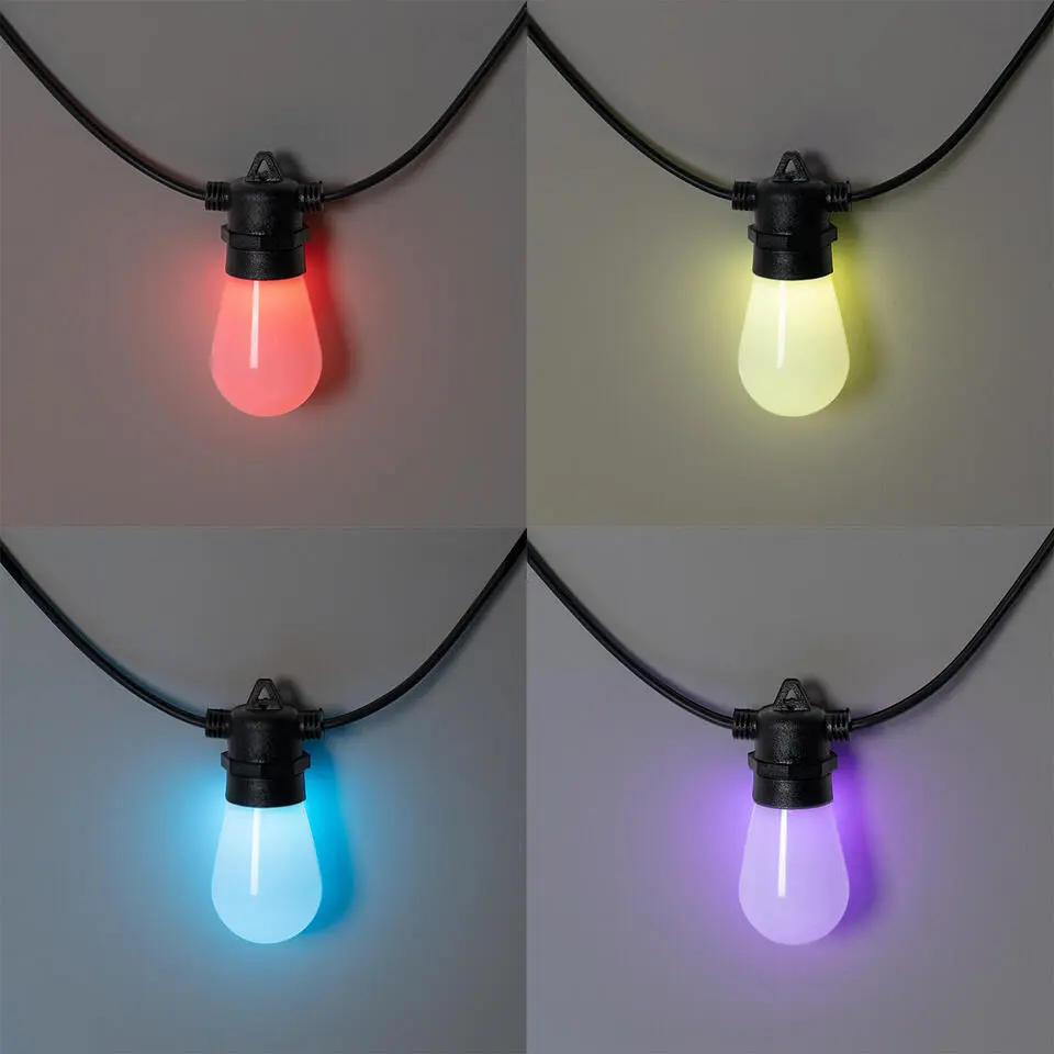 Qazqa buitenlampen chill zwart geïntegreerde led
