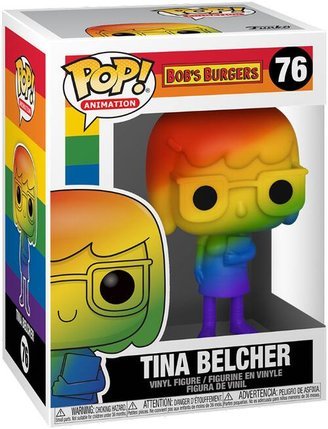 Figurine POP Animation Tina Belcher Arc-En-Ciel Bob'S Burgers