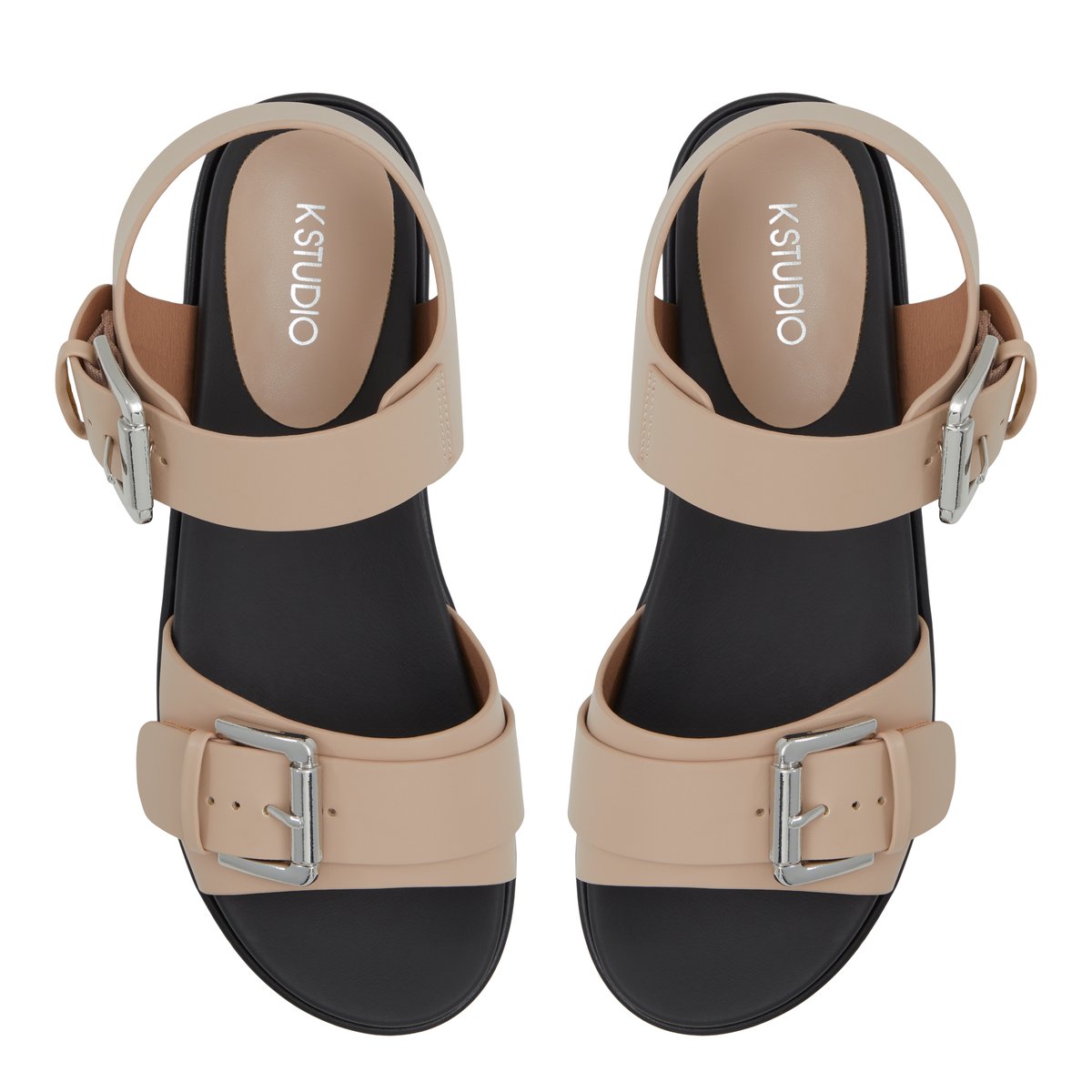 K STUDIO-Wylaeddlaen-Talon plat - Beige
