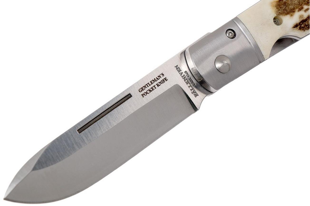 Fallkniven GPs Gentleman's Pocket knife Stag, hertshoorn