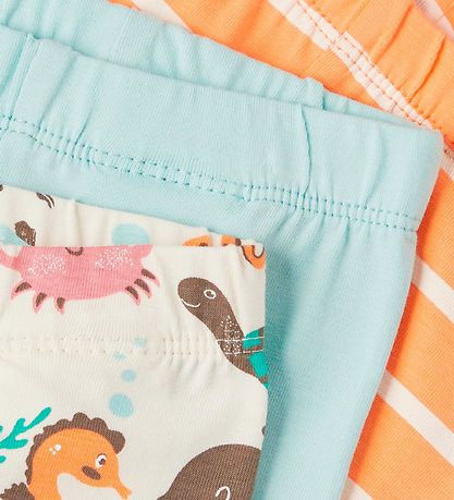Name It Leggings - NbnOcean - 3er-Pack - Whitecap Grey
