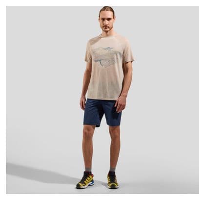 Short de Randonnée Odlo Ascent Light Bleu