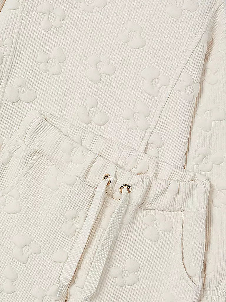 MAYORAL Mädchen Jogger 2-teilig Sweater und Jogginghose creme