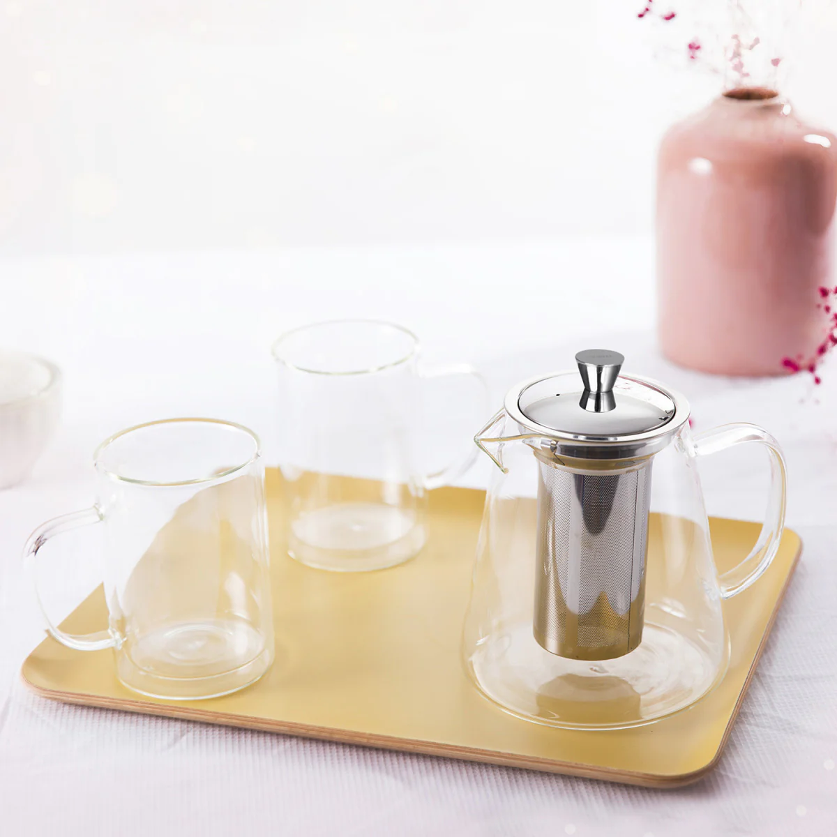 Set cadeau Oolong - Verre transparent Cristel