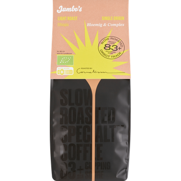 Jumbo's Koffiebonen Light Roast Ethiopia Bloemig & Complex 500 g