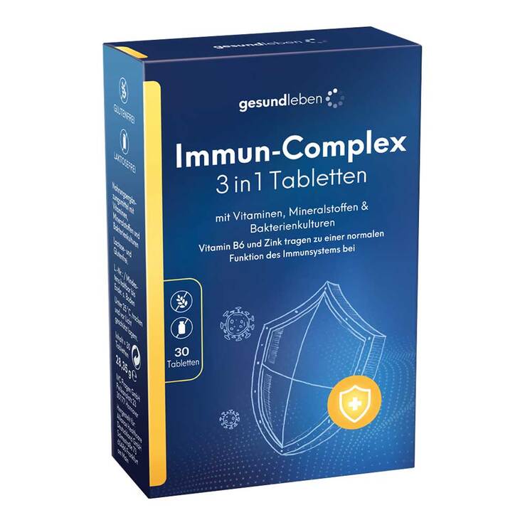 Gesund Leben Immun-Complex 3in1 Tabletten, 30 St