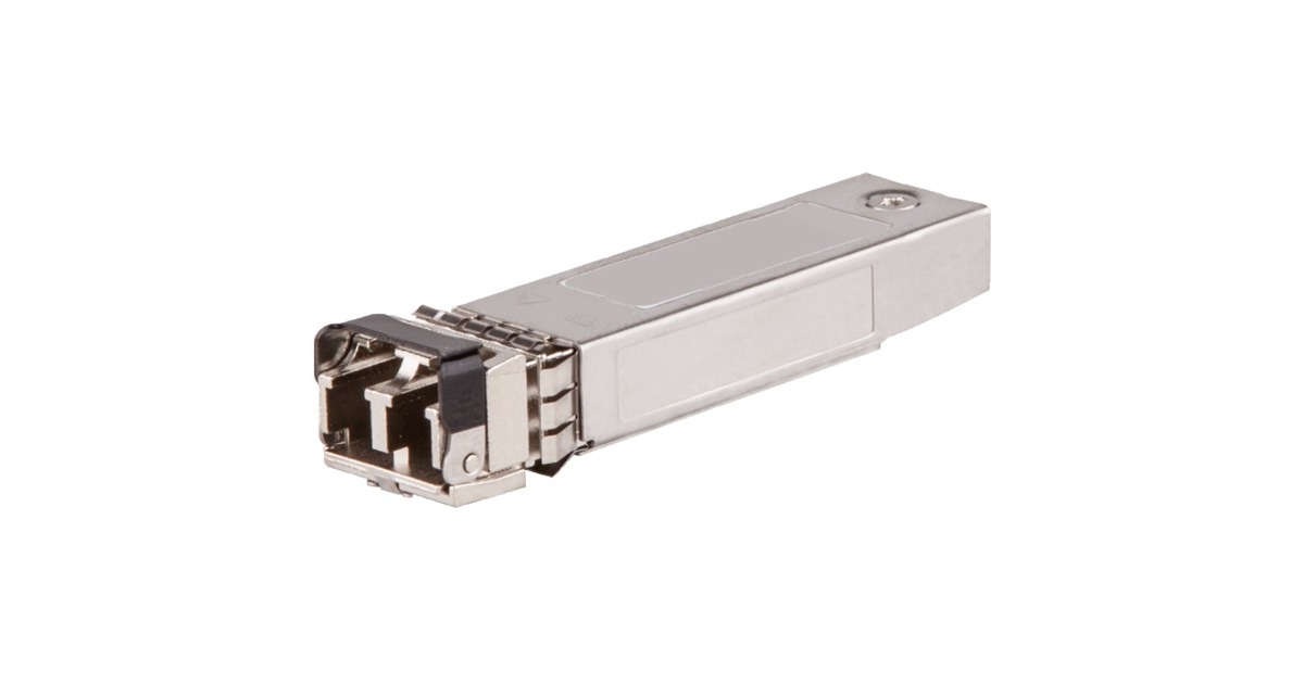Hewlett Packard EnterpriseAruba 10G SFP+ LC SR OM3 MMF transceiver  (300 meter)