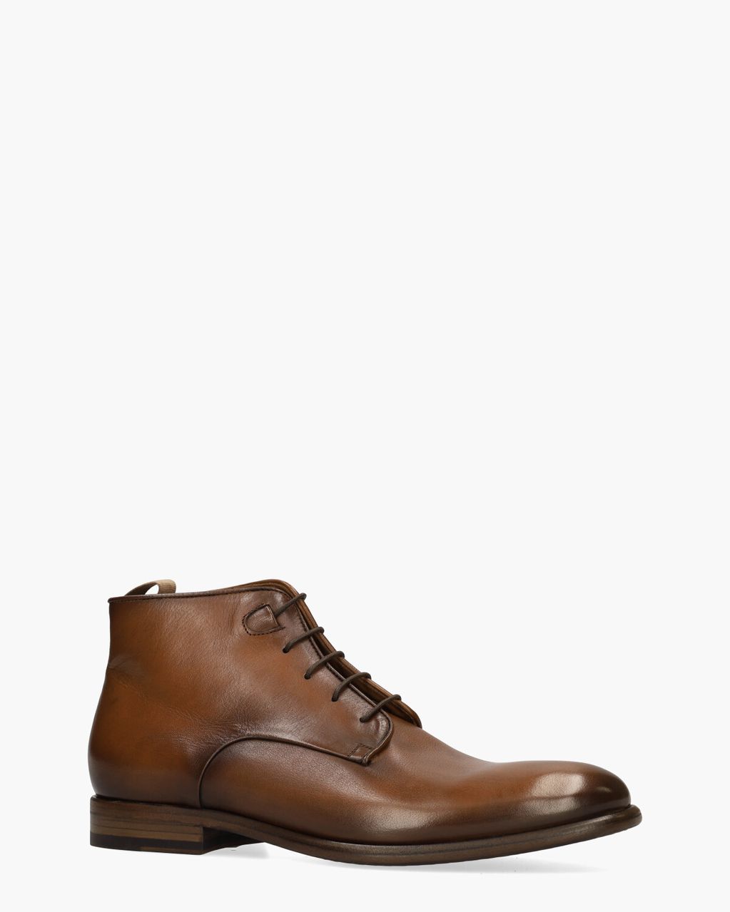 Pantanetti 10941E Cognac/Bruin Heren Veterboots