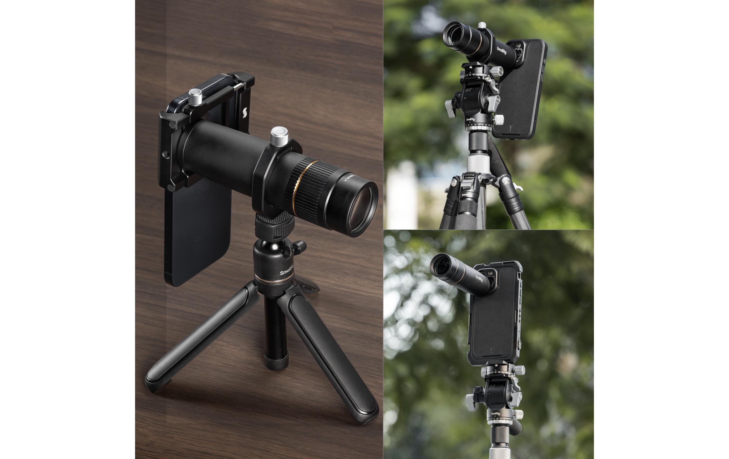 8x Telephoto Lens T-Mount<br>Teleobjektiv für Smartphones