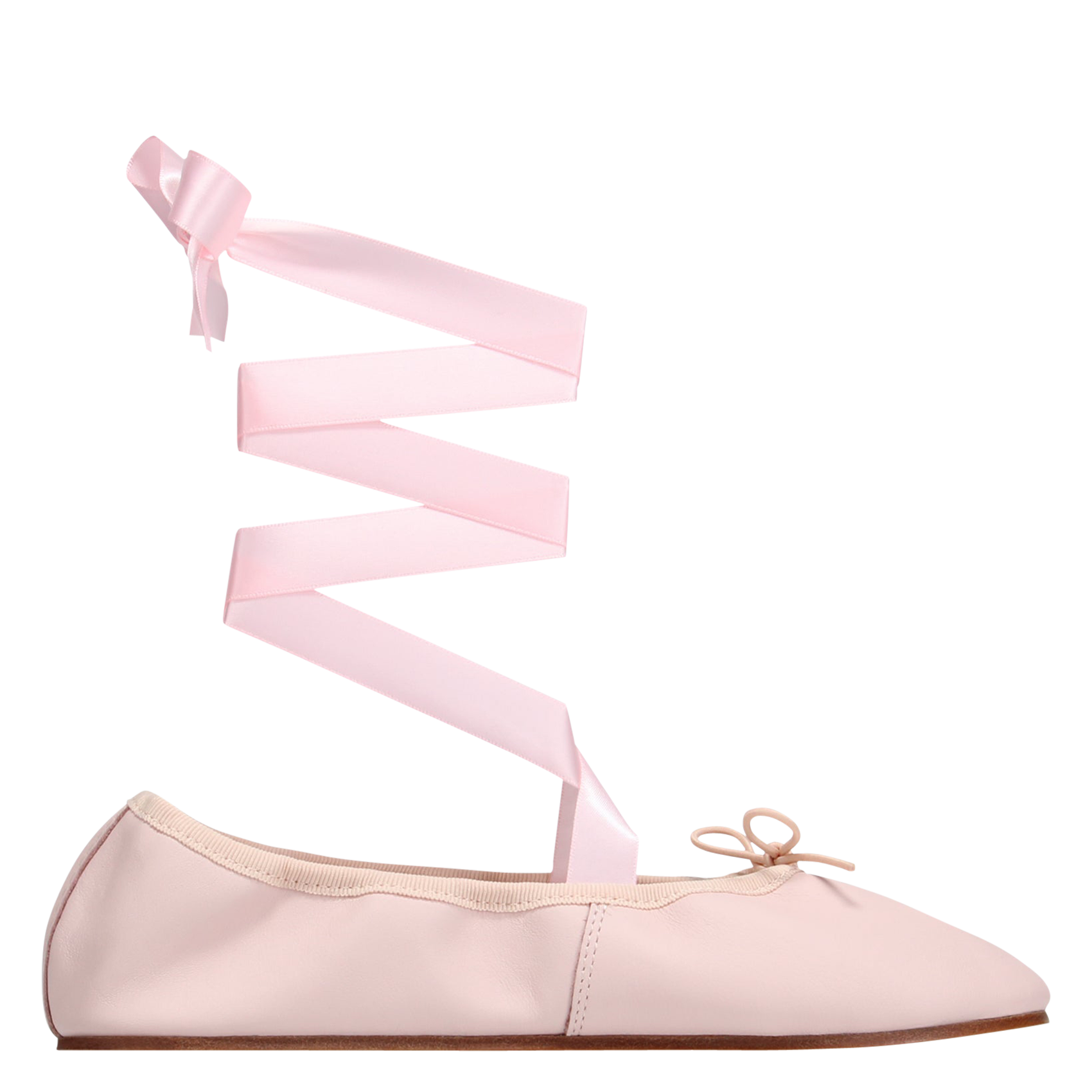 SOPHIA - Ballerines à ruban| Rose